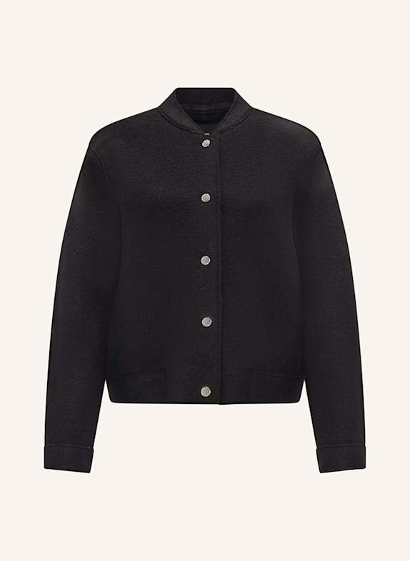 OPUS Bouclé-Jacke HOSANA SCHWARZ