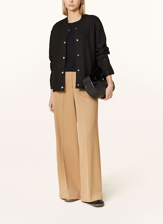 OPUS Bouclé-Jacke HOSANA SCHWARZ