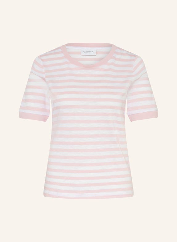 Jeans für Damen T-Shirt ROSA/ ECRU