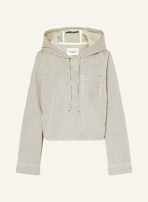Marc O'Polo DENIM Hoodie BEIGE/ SCHWARZ