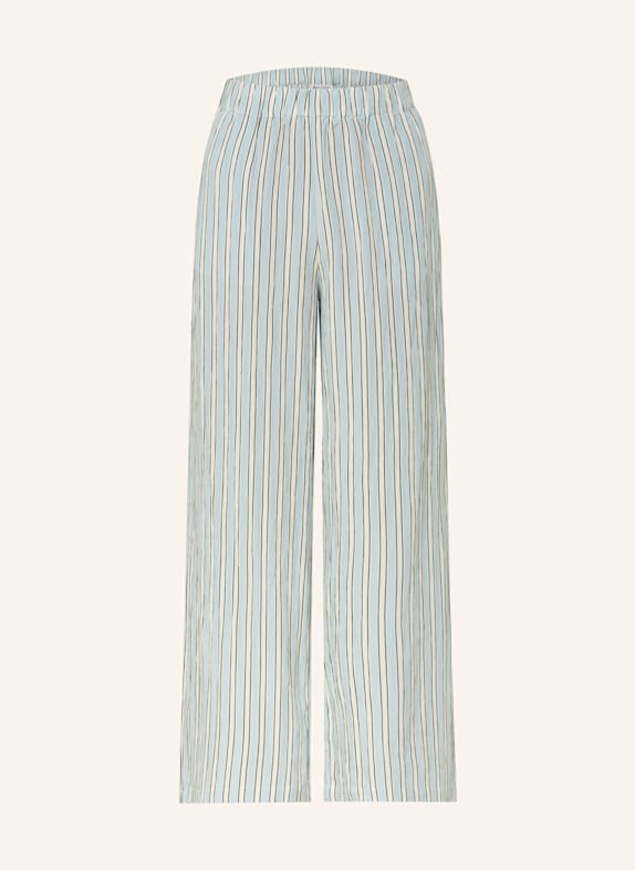 Marc O'Polo DENIM Marlenehose HELLBLAU/ WEISS