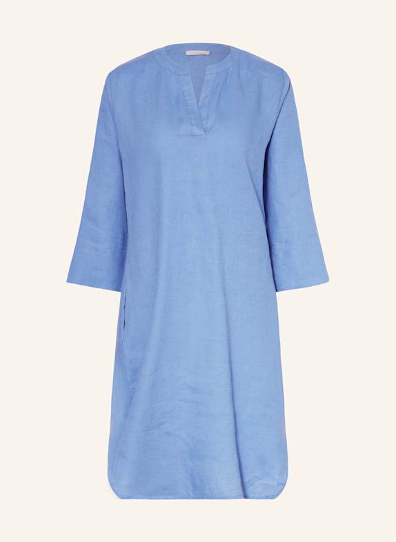 lilienfels Leinentunika mit 3/4-Arm BLAU