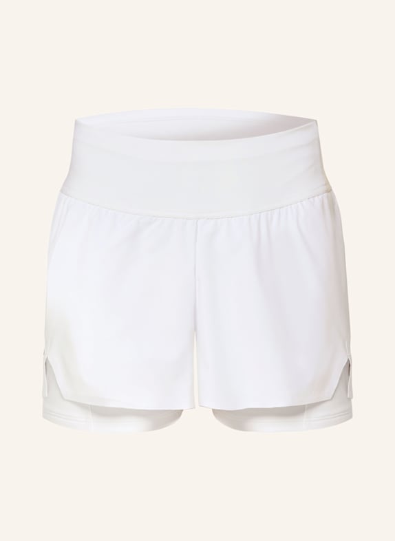 On 2-in-1-Tennisshorts COURT WEISS