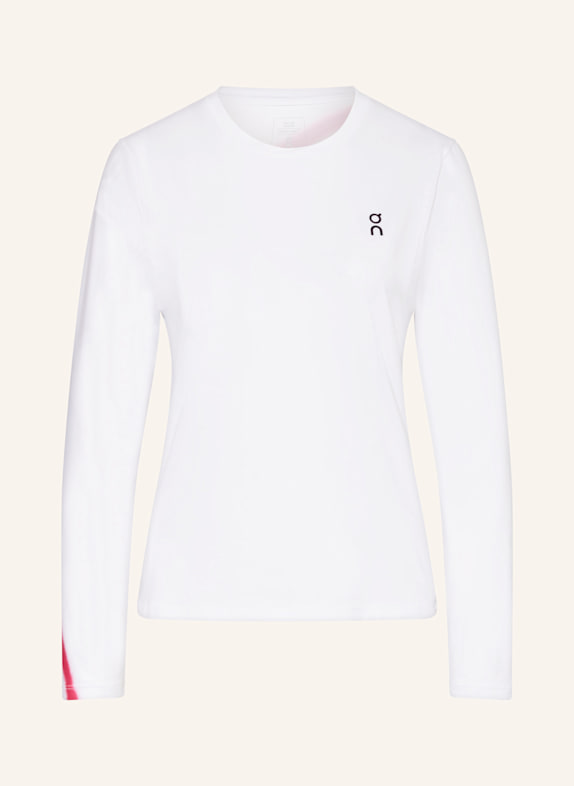 On Longsleeve COURT LONG-T WEISS/ PINK