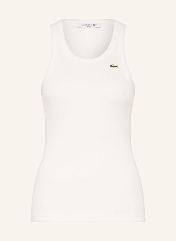 LACOSTE Top WEISS