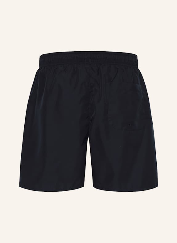 LACOSTE Badeshorts SCHWARZ / GRÜN