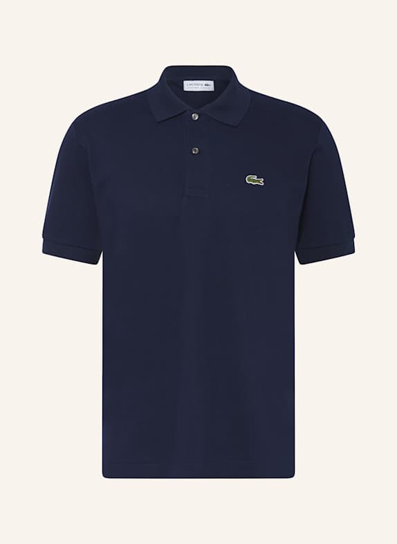 LACOSTE Piqué-Poloshirt DUNKELBLAU