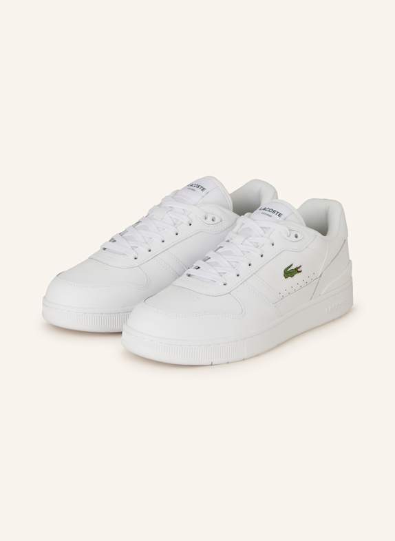 LACOSTE Sneaker T-CLIP WEISS