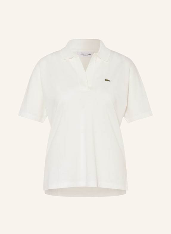 LACOSTE Piqué-Poloshirt ECRU