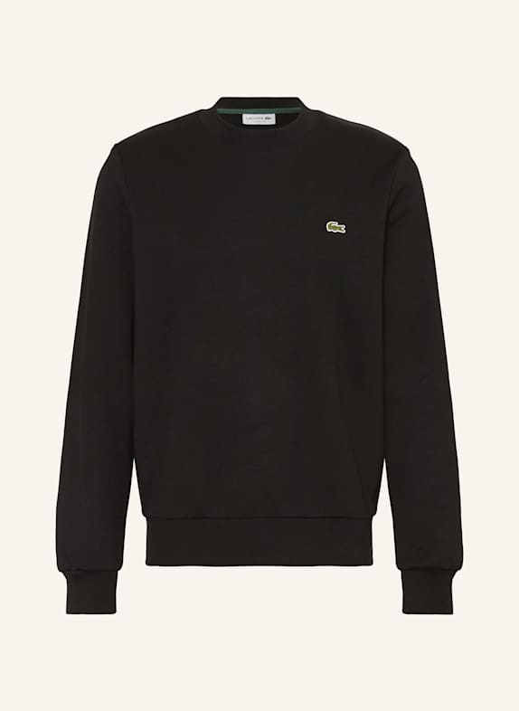 LACOSTE Sweatshirt SCHWARZ