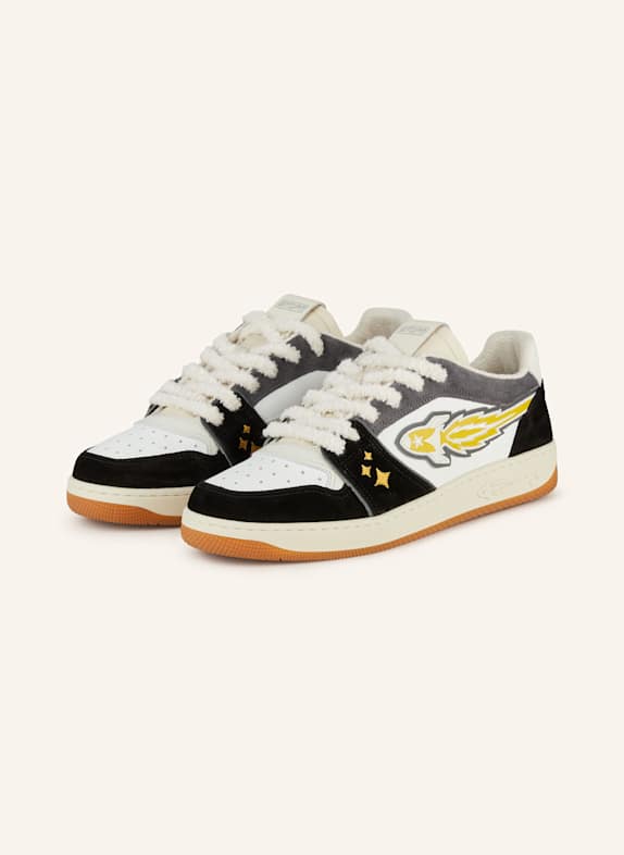 ENTERPRISE JAPAN Sneaker SCHWARZ/ WEISS/ GRAU