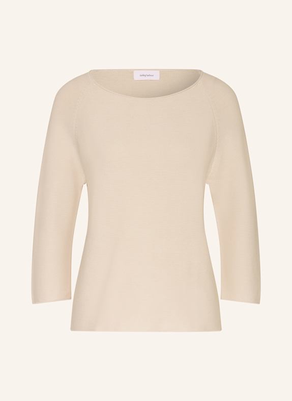 darling harbour Pullover mit 3/4-Arm HELLBEIGE