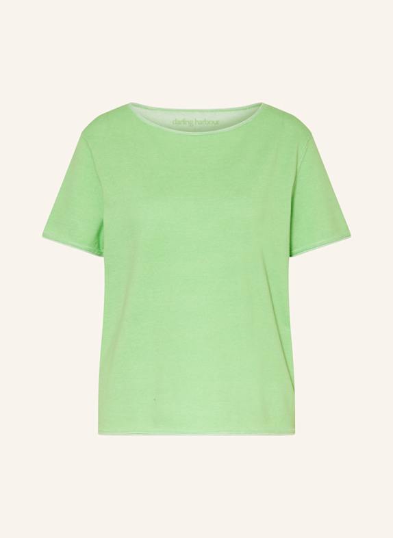 darling harbour Strickshirt WASSERGRÜN /WEISS