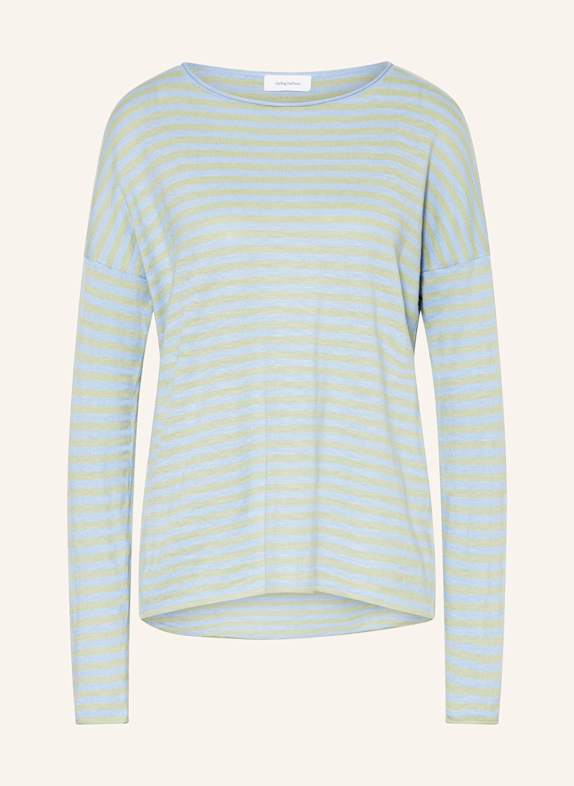 darling harbour Sweter BLAU / SALBEI