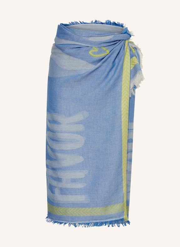 darling harbour Pareo NIEBIESKI