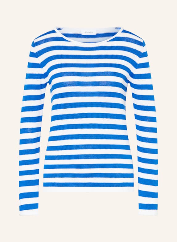 darling harbour Sweter WEISS / AZUR