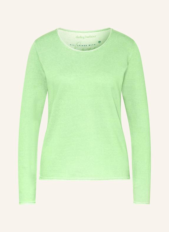 darling harbour Pullover WASSERGRÜN /WEISS
