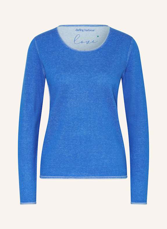 darling harbour Pullover AZUR / WEISS