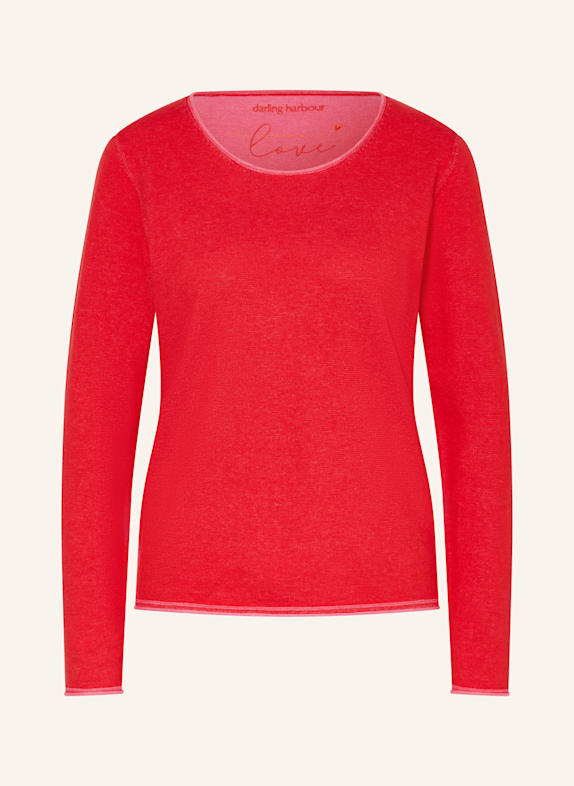 darling harbour Pullover ROT / AZALEE