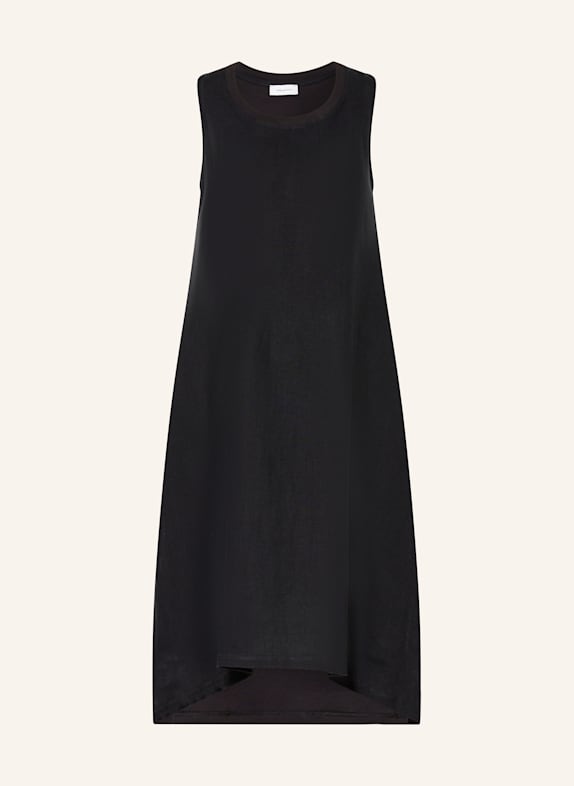 darling harbour Kleid im Materialmix SCHWARZ