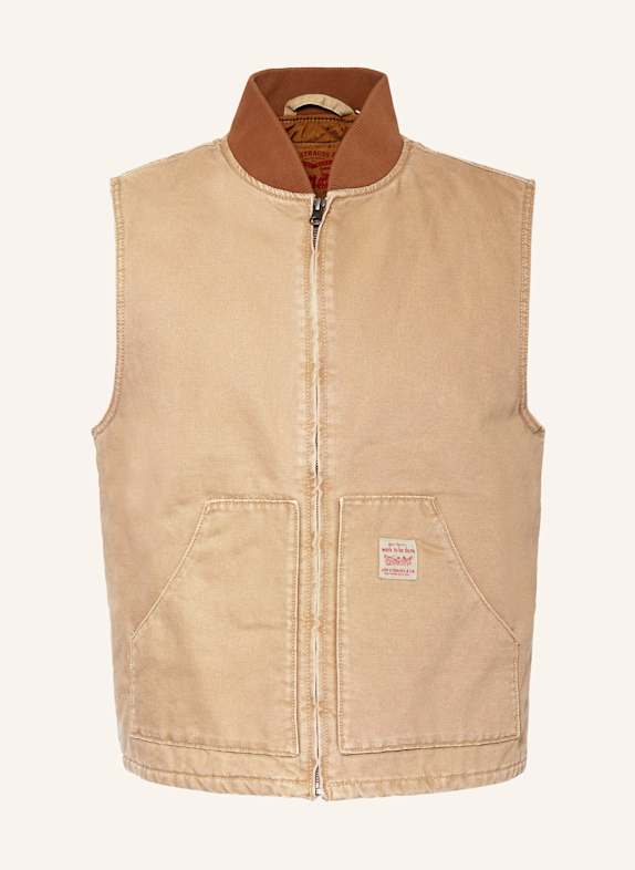 Levi's® Weste SANSOME HELLBRAUN