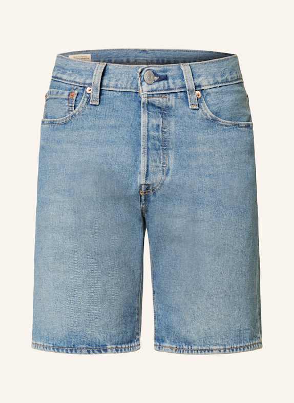 Levi's® Jeans-Shorts 9AM ON BATT 35 Med Indigo - Worn In