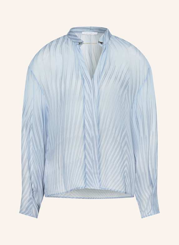PATRIZIA PEPE Blusenshirt HELLBLAU/ GRAU