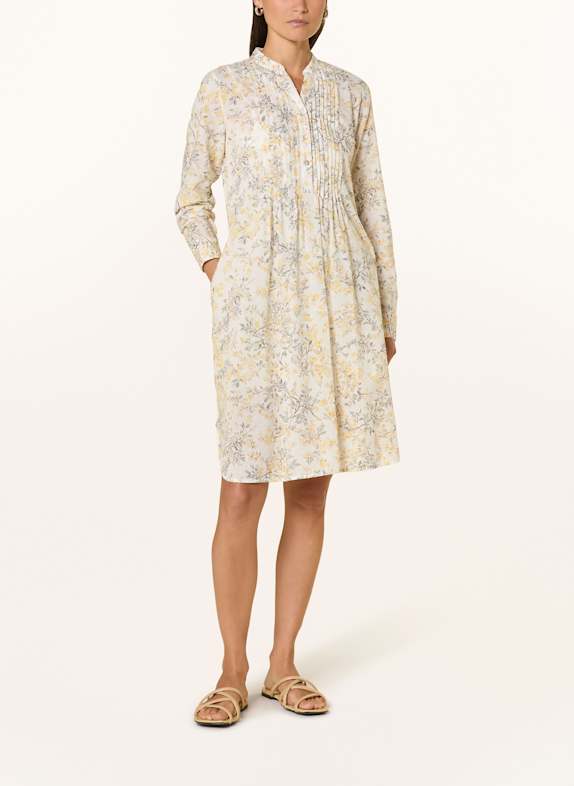 van Laack Robe VL-KASUMI-SKLV ÉCRU/ JAUNE CLAIR/ KAKI