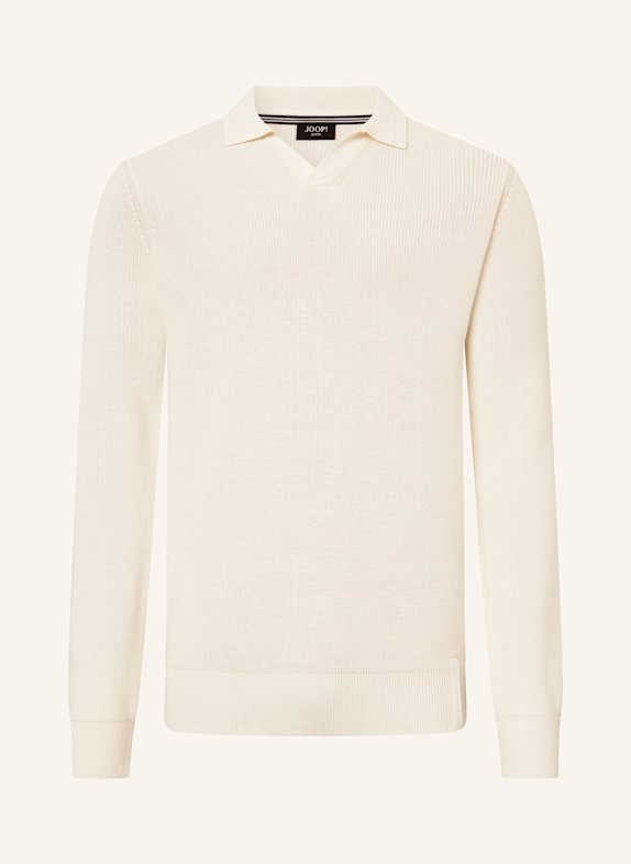 JOOP! JEANS Strick-Poloshirt SVENO BEIGE