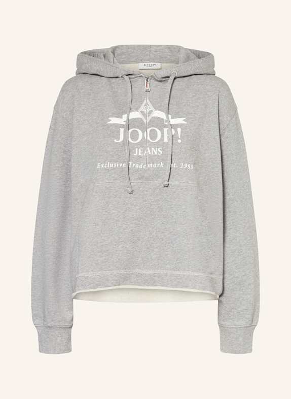 JOOP! JEANS Bluza z kapturem TALIA SZARY