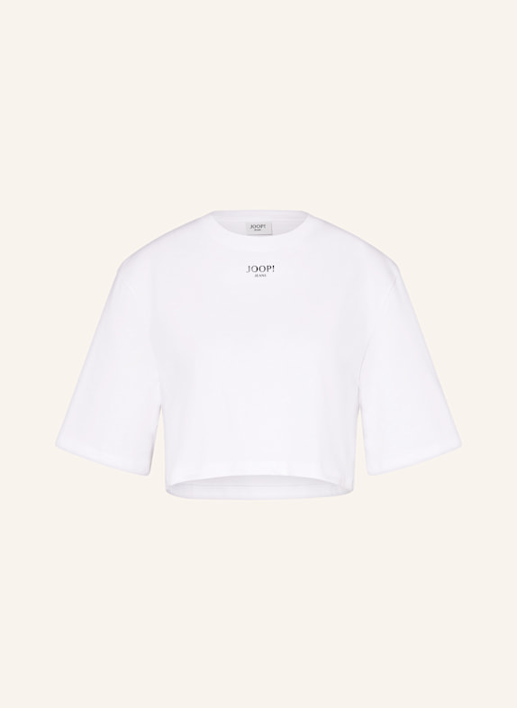 JOOP! JEANS Krótka koszulka TAKY BIAŁY