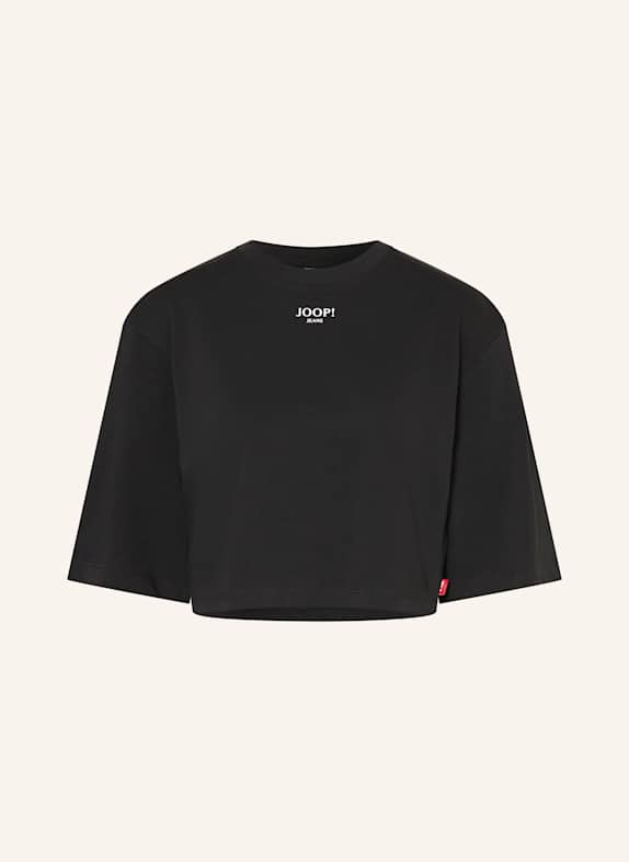 JOOP! JEANS Krótka koszulka TAKY CZARNY