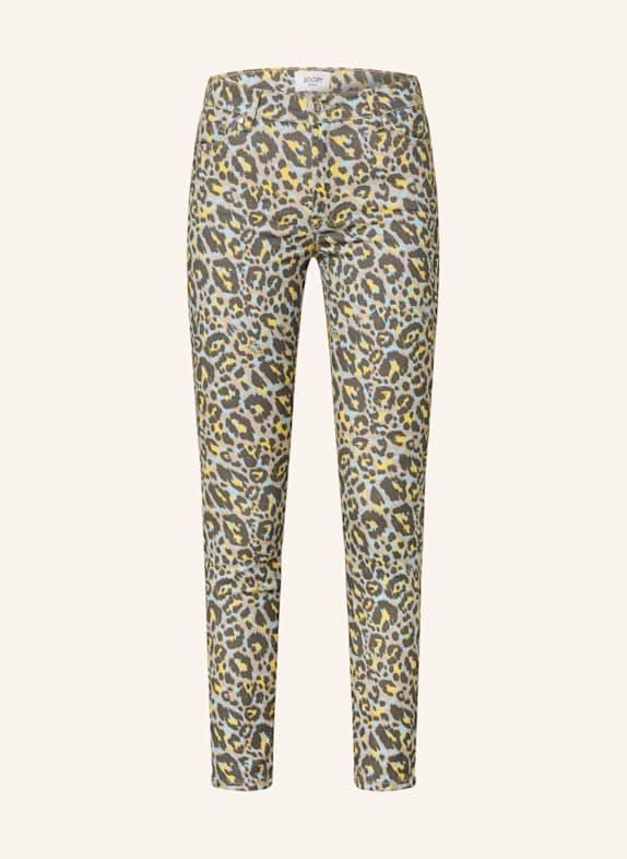 JOOP! JEANS Jeansy skinny MAJA CIEMNOBRĄZOWY/ JASNONIEBIESKI/ ŻÓŁTY