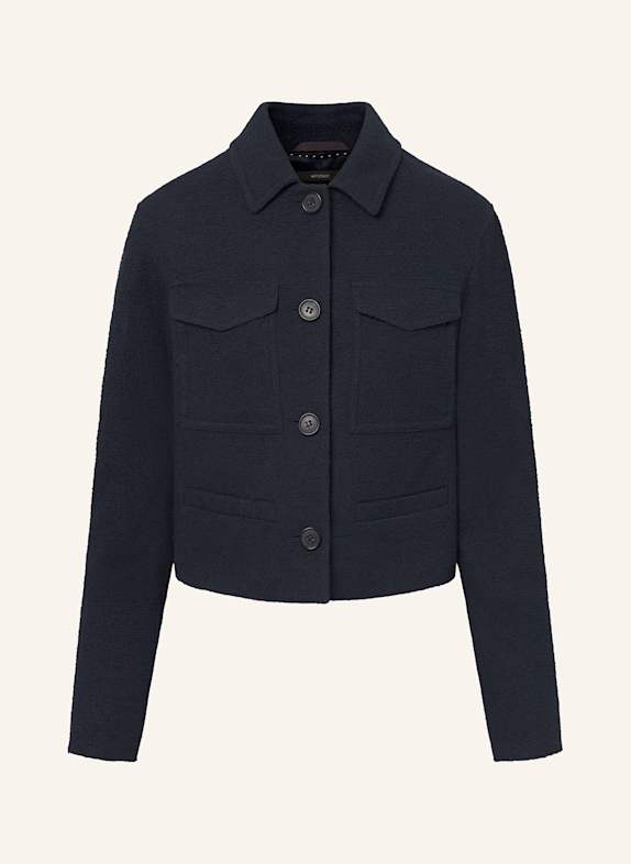 windsor. Bouclé-Blazer DUNKELBLAU