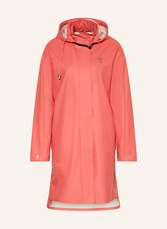 ILSE JACOBSEN Regenmantel RAIN71 HELLROT