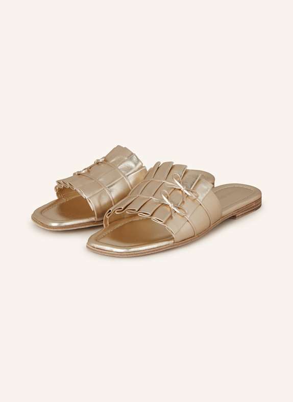 KENNEL & SCHMENGER Mules HOLLY GOLD