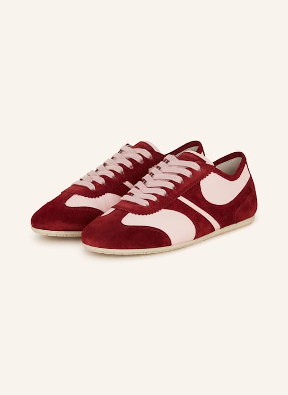 KENNEL & SCHMENGER Sneakersy DROP CIEMNOCZERWONY/ RÓŻOWY