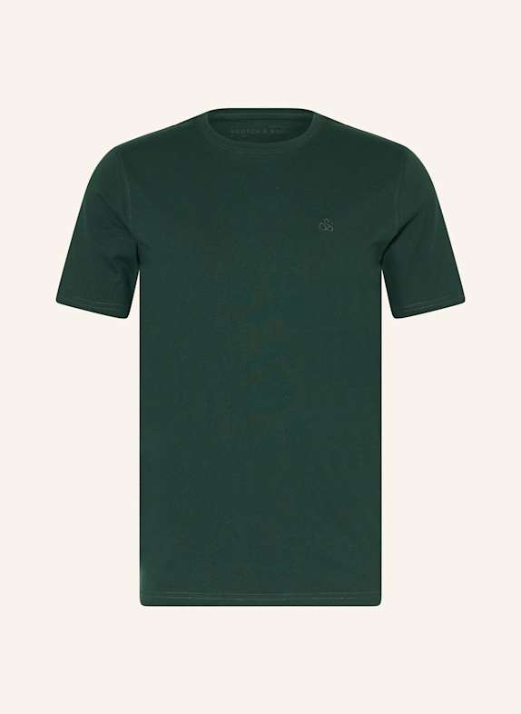 SCOTCH & SODA T-Shirt DUNKELGRÜN