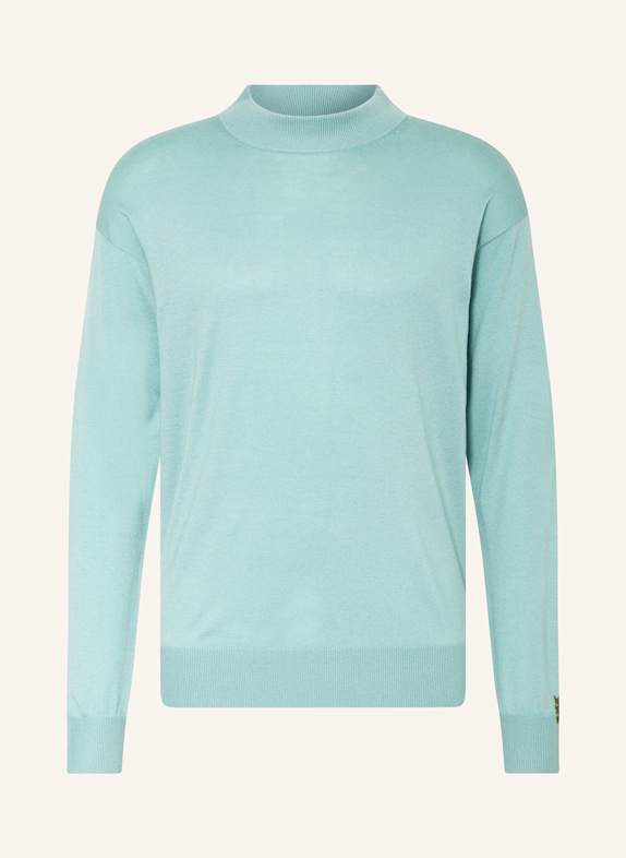 SCOTCH & SODA Sweter TURKUSOWY