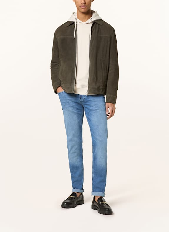 MAC Jeans Modern Slim Fit H249 sommerblå brugt