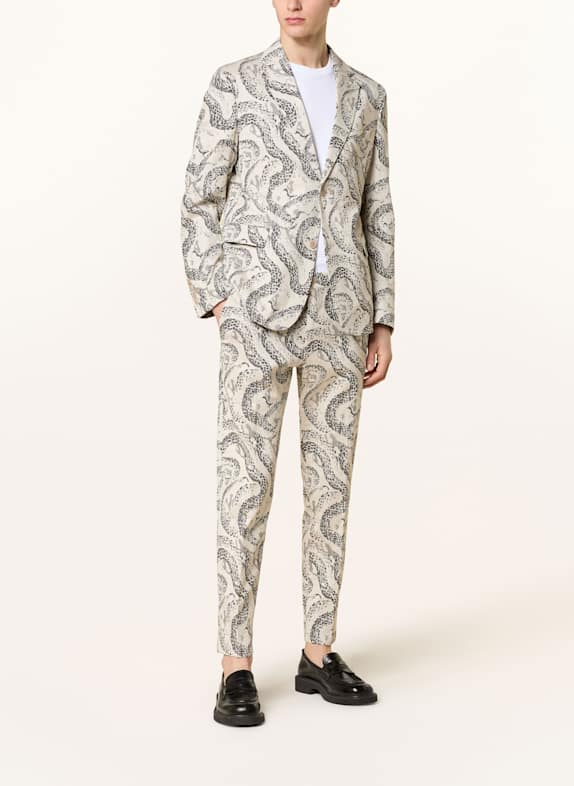 DRYKORN Spodnie garniturowe AJEND extra slim fit 1821 braun