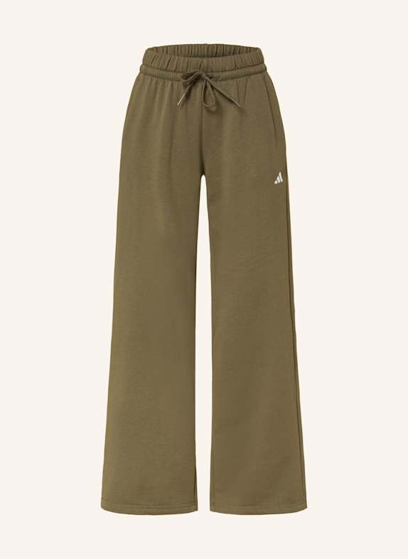 adidas Sweatpants ESSENTIALS SMALL LOGO FEEL COZY OLIV