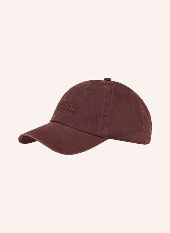 adidas Czapka z daszkiem SPORTSWEAR DAD CAP CIEMNOCZERWONY