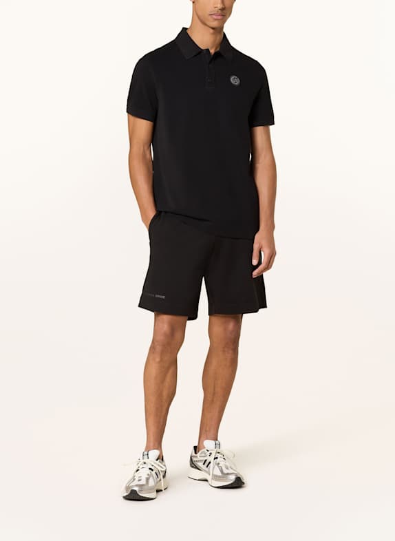CANADA GOOSE Piqué poloshirt ZWART