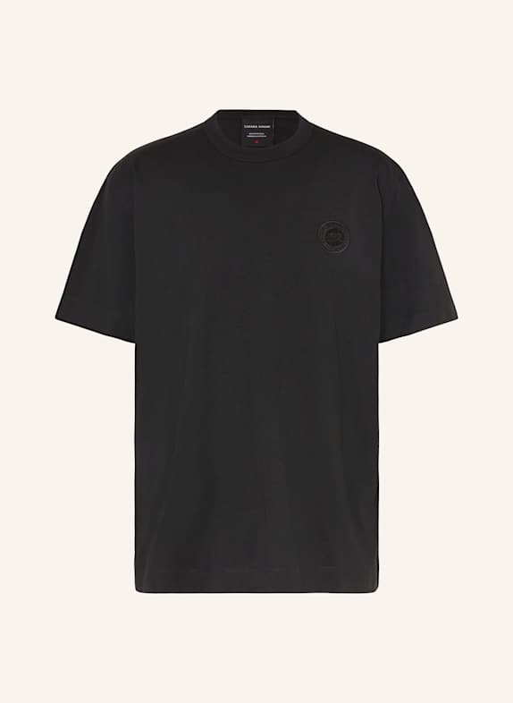 CANADA GOOSE T-Shirt GLADSTONE SCHWARZ