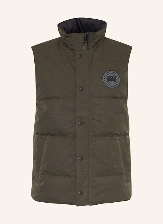 CANADA GOOSE Daunenweste GARSON DUNKELGRÜN
