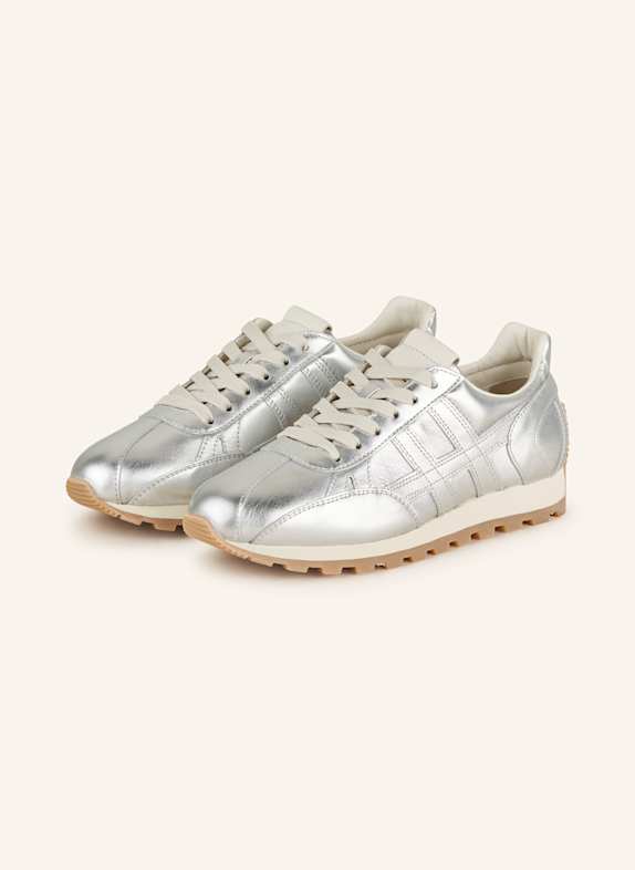 HOGAN Sneakersy ALLACCIATO SREBRNY