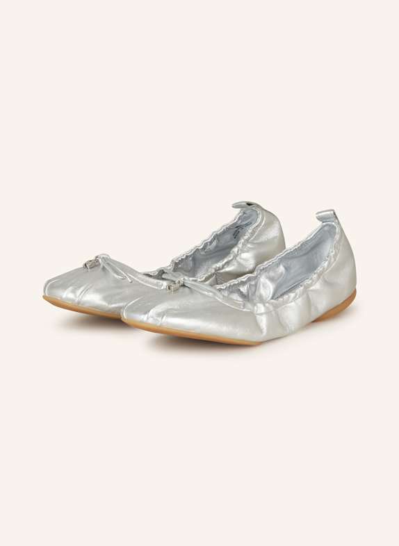 HOGAN Ballerinas ACCESSORI SILBER