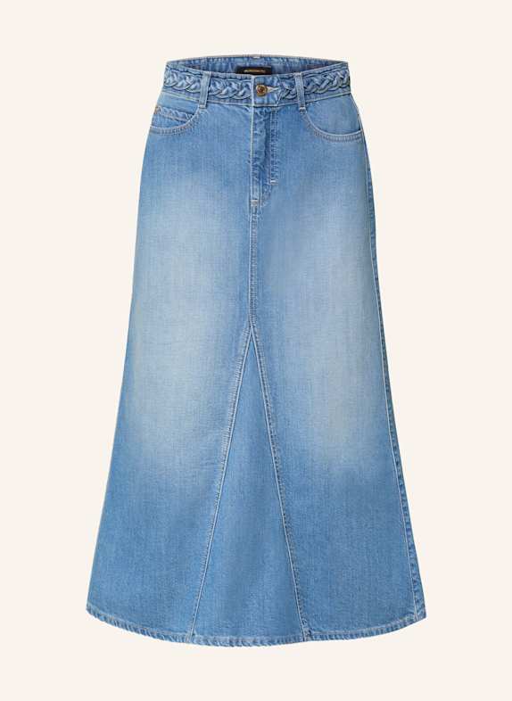 MORE & MORE Jeansrock 0961 LIGHT BLUE DENIM