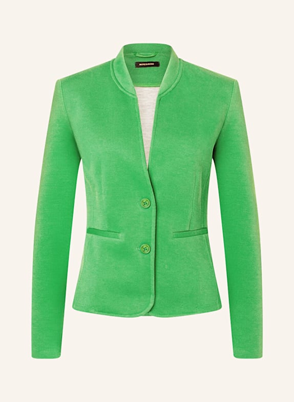 MORE & MORE Sweat-Blazer GRÜN